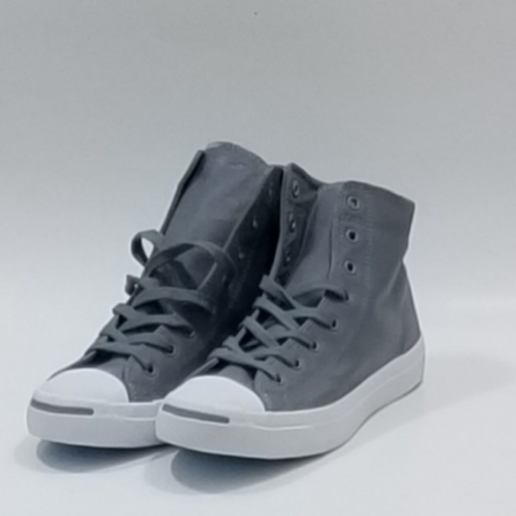 converse jack purcell grey leather
